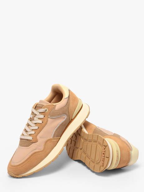 Sneakers City Uit Leder Hoff Oranje women 12602005 ander zicht 3